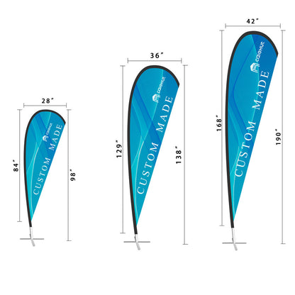 Custom Event Flags | Teardrop Flag | Feather Flags | Rectangular Flags | Shark Fin Flag